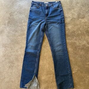 Zara Denim Wear Women's Jeans Split Hem size 8